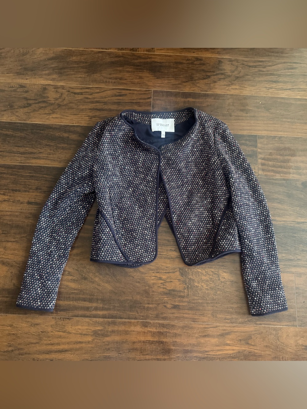 10 Crosby Derek lam multicolor, blazer, size 6
